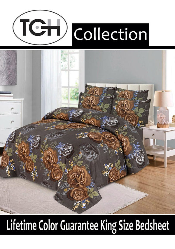 DARK GREY 3 PIECE COMFORTER SET