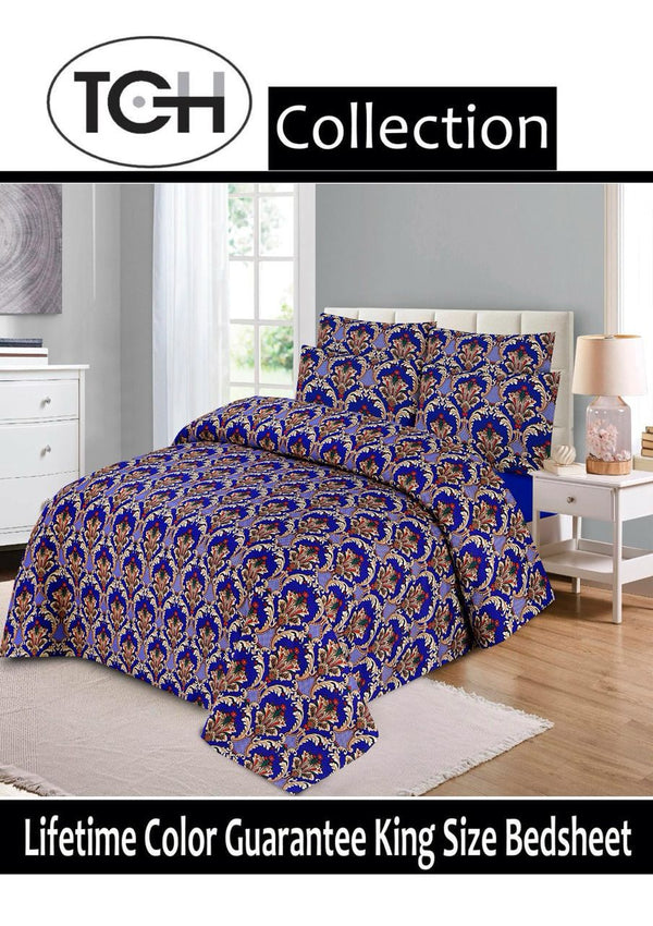BLUE 3 PIECE COMFORTER SET