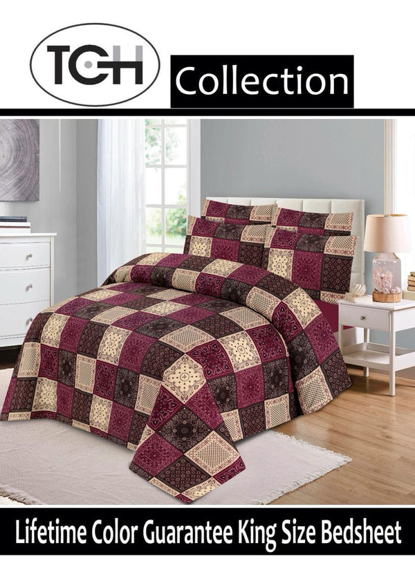MAROON 3 PIECE COMFORTER SET