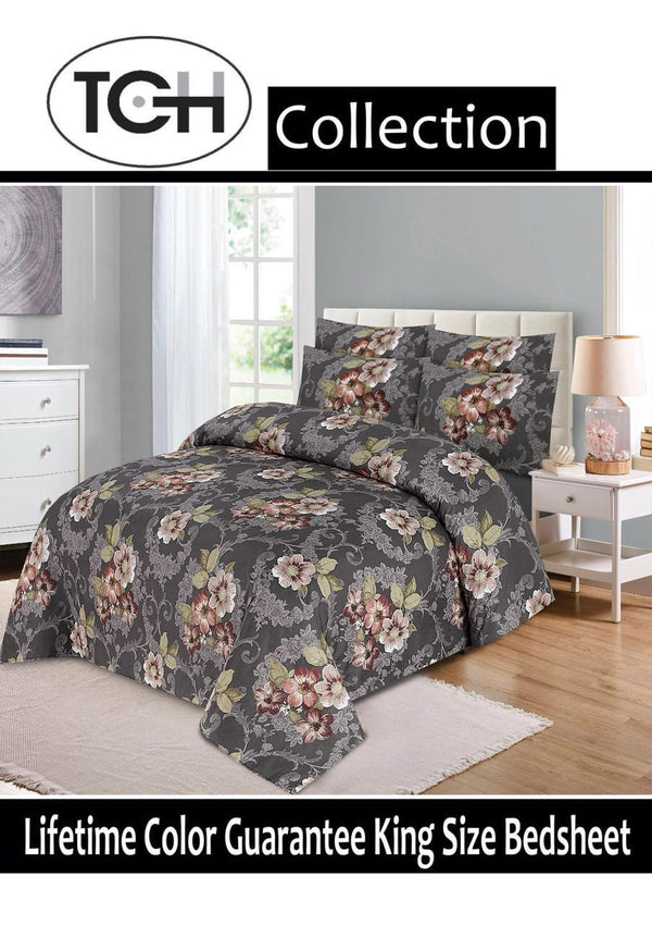 DARK GRAY 3 PIECE COMFORTER SET