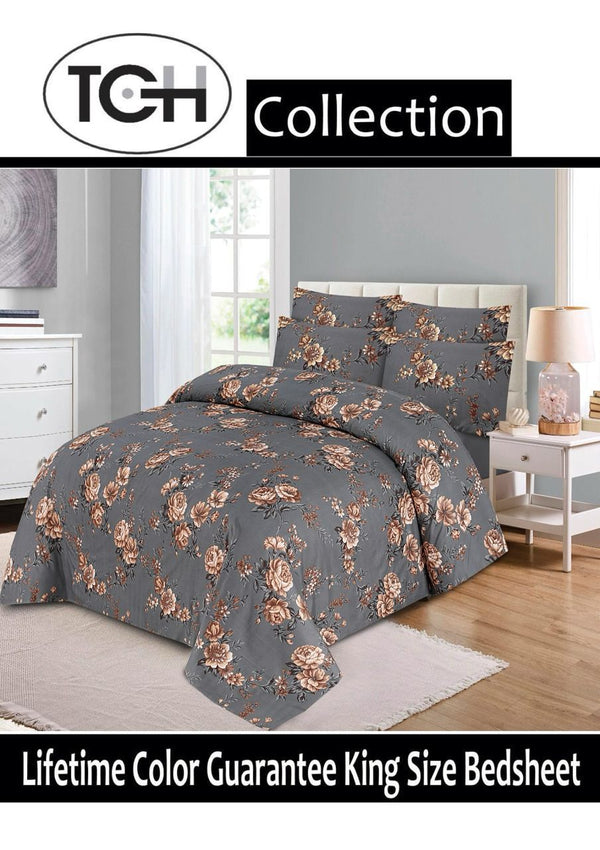 GRAY 3 PIECE COMFORTER SET