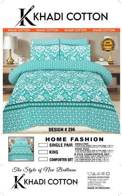 SKY BLUE BEDSHEET SET - 3PCS