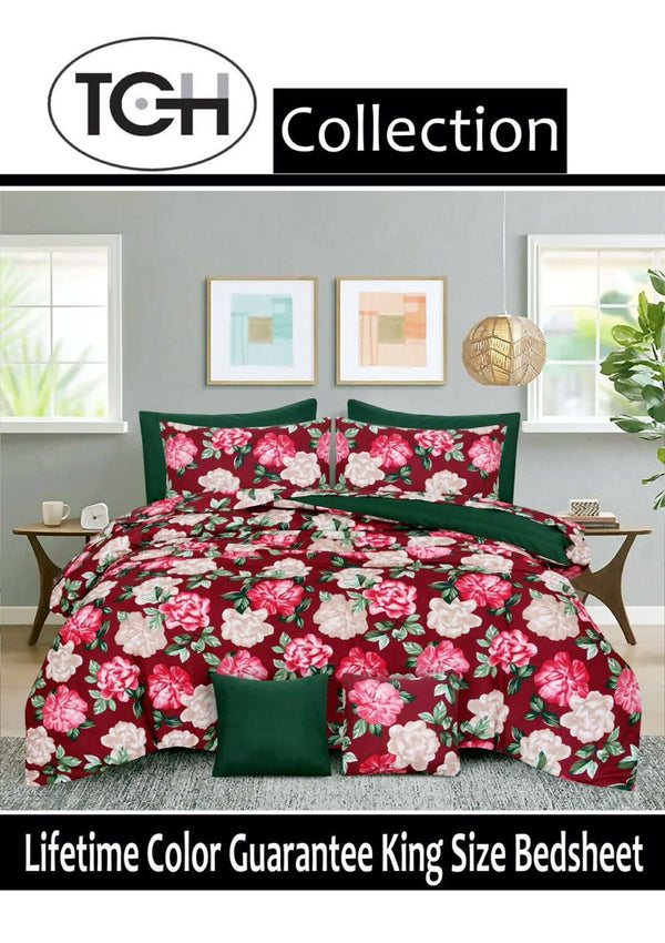 MAROON 3 PIECE COMFORTER SET