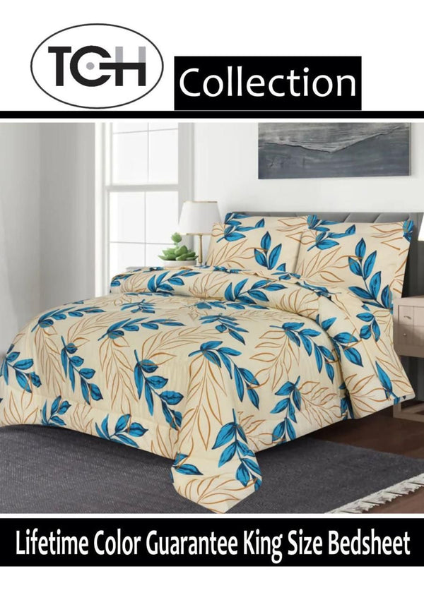 CREAM 3 PIECE COMFORTER SET